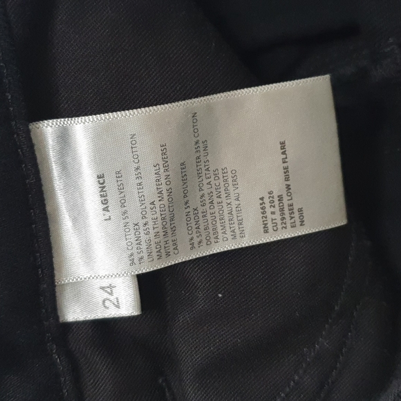 L'agence Elysee Low Rise Flare Jeans - Picture 7 of 11